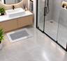 Super Absorbent Bathroom Square Shape Floor Mat – Soft, Quick-Dry & Non-Slip (1-piece)