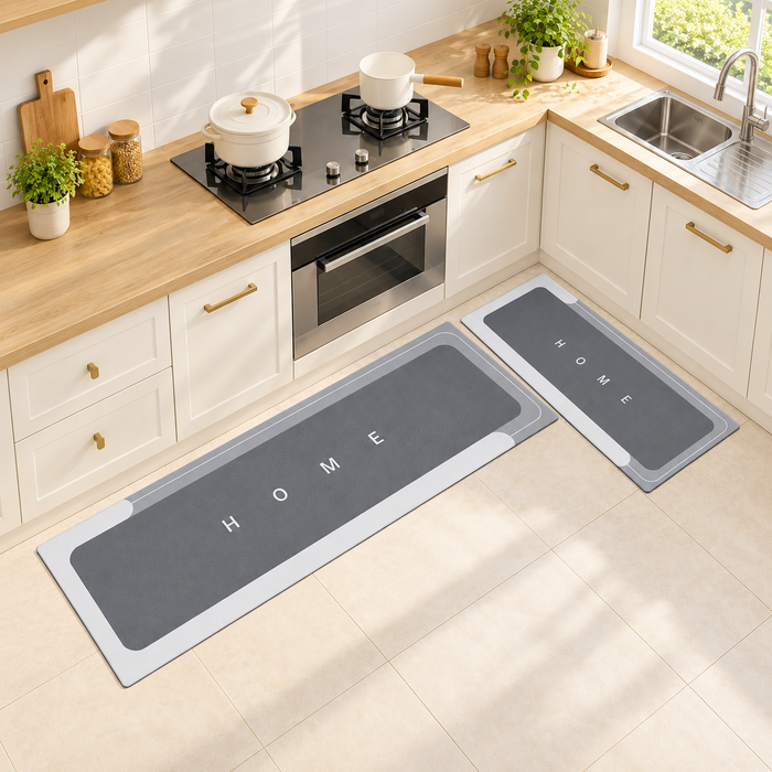 Mattona kitchen runner mat in use